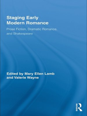 cover image of Staging Early Modern Romance